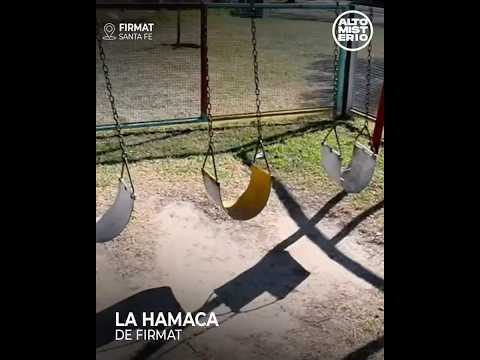 Un fantasma mueve una hamaca en Firmat, Santa Fe #paranormal