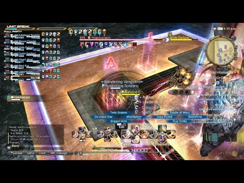 FFXIV P2S First Clear MNK POV (No commentary)