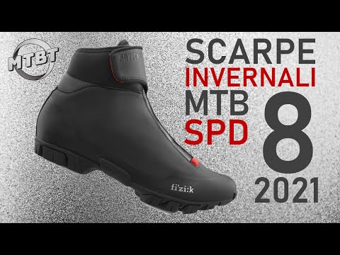 Scarpe MTB e BDC invernali per pedali SPD 8 modelli 2021 | MTBT