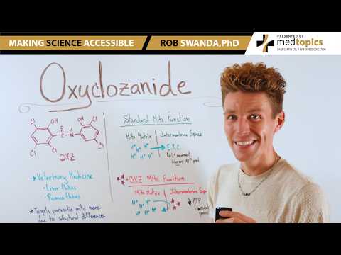 How does Oxyclozanide work for Parasites?