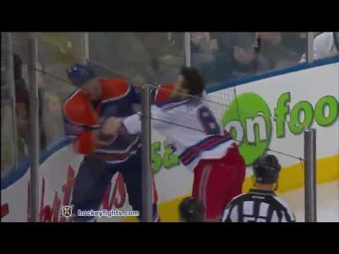 Brandon Prust vs Andy Sutton Oct 22, 2011