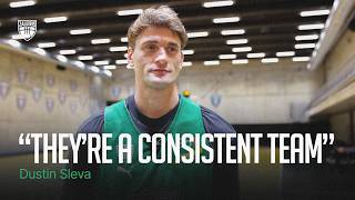 Dustin Sleva before the trip to Istanbul: "They're a consistent team"