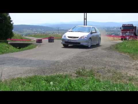 Kudłacz Piotr / Przywara Dominik - Honda Civic Type R - KJS Rajd Biecki 2013-07-28