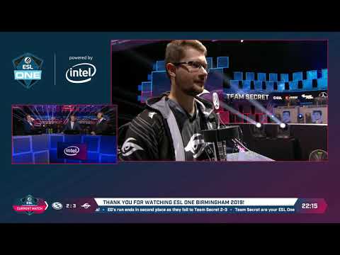 Dota 2 MVP of ESL ONE 2019