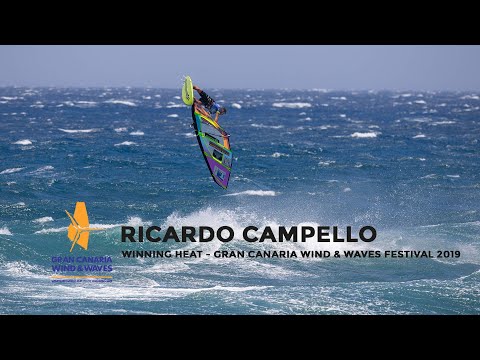 Ricardo Campello - Winning Heat & Statement | PWA Gran Canaria Wind & Waves Festival 2019
