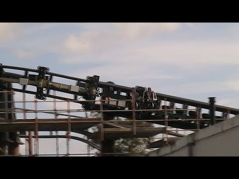 Prototype FLY Vekoma Testing Rotating Seats