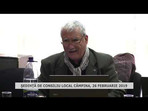 Şedinţă Consiliu Local Câmpina 26 02 2019