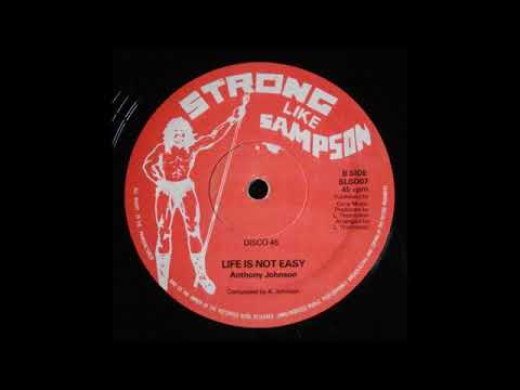 12''Anthony Johnson & Mystic Eyes - Life Is Not Easy & Dub 1979