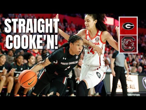 Zia Cooke GOES OFF! South Carolina Push Forward in 2nd Half to Beat UGA | Women's College Basketball