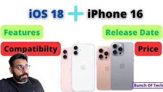Hot New iPhone 16 & iOS 18 | Foldable iPhone ?? | Launch Date, Leaks, Rumours  | सब कुछ !!