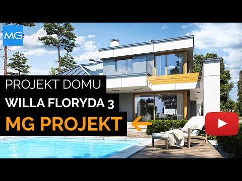 Projekt domu Willa Floryda 3 MG Projekt - 235,54 m2
