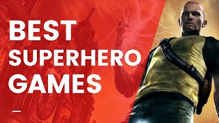 10 BEST SUPERHERO Games of All Time