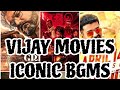 VIJAY MOVIES ICONIC BGMS FROM THERI TO JANANAYAKAN