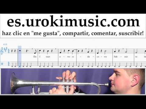 Tutorial de Trompeta Katy Perry - Mind Maze Clases Notas Parte#2 um-i927