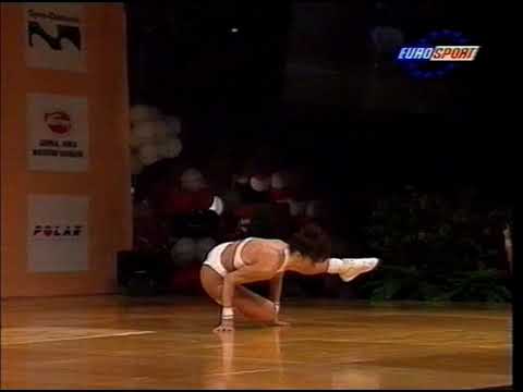Olga Sipkova (Czech Republic) - 1996 FISAF European Aerobic Championship