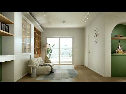 Warm Green Home | D5 Render 2.4 Interior Challenge