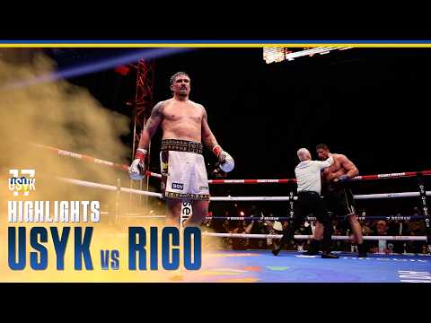 Oleksandr Usyk vs. Rico Verhoeven | FULL HIGHLIGHTS OF FIGHT