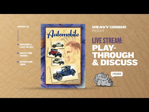 Automobile: 4p Play-through & Round table by Heavy Cardboard