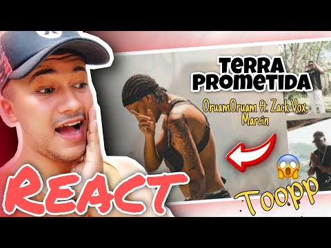 REACT | Oruam ft. Zack Vox, Marcin - TERRA PROMETIDA