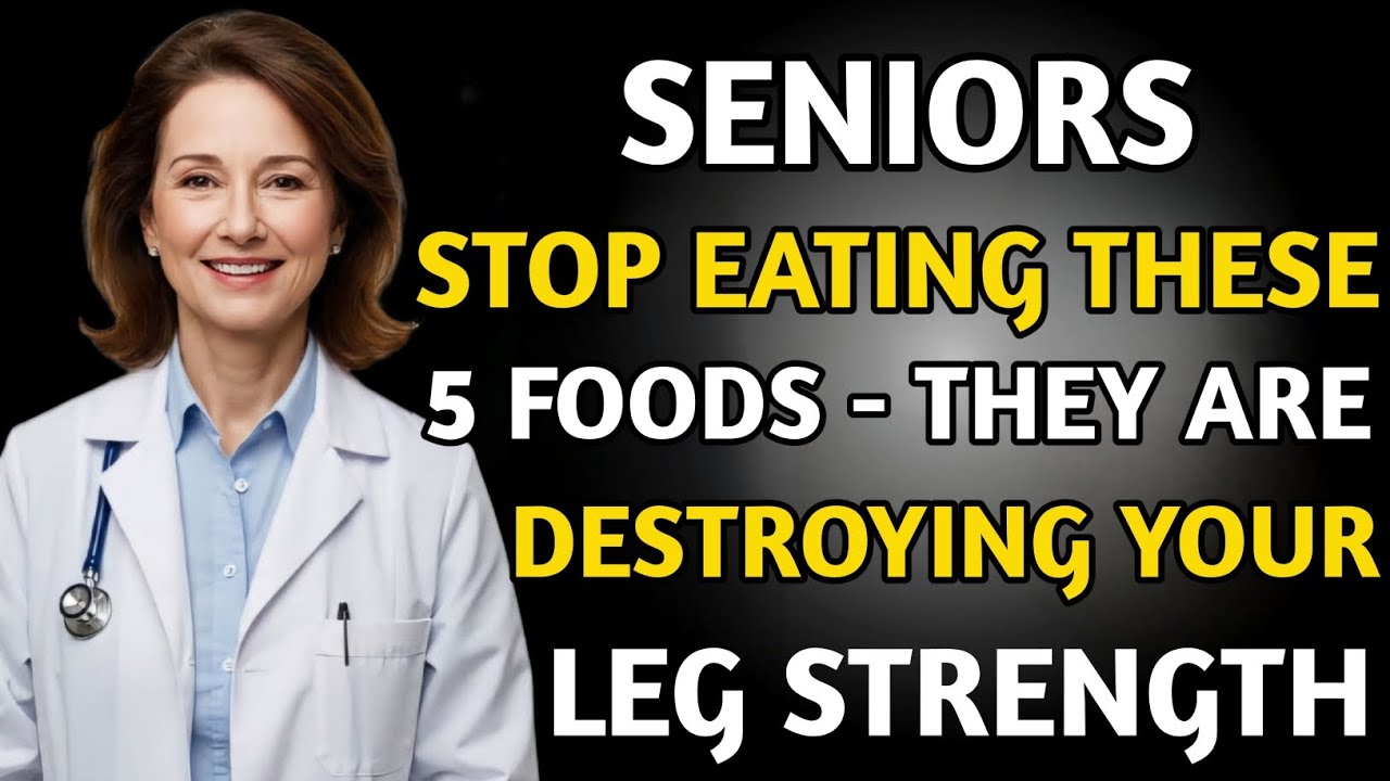 Seniors, Stop Eating These 5 Foods - They Are Destroying Your Leg Strength | Advice From Old People
