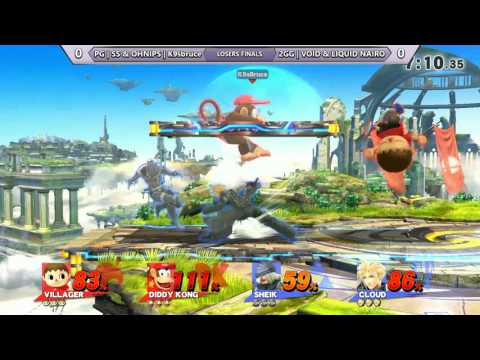 LVL Up Expo - PG | SS & OhNips | K9sbruce Vs. Liquid' Nairo & 2GG VoiD - SSB4 Losers Finals