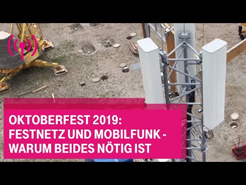 Oktoberfest 2019: Festnetz und Mobilfunk - warum beides nötig ist