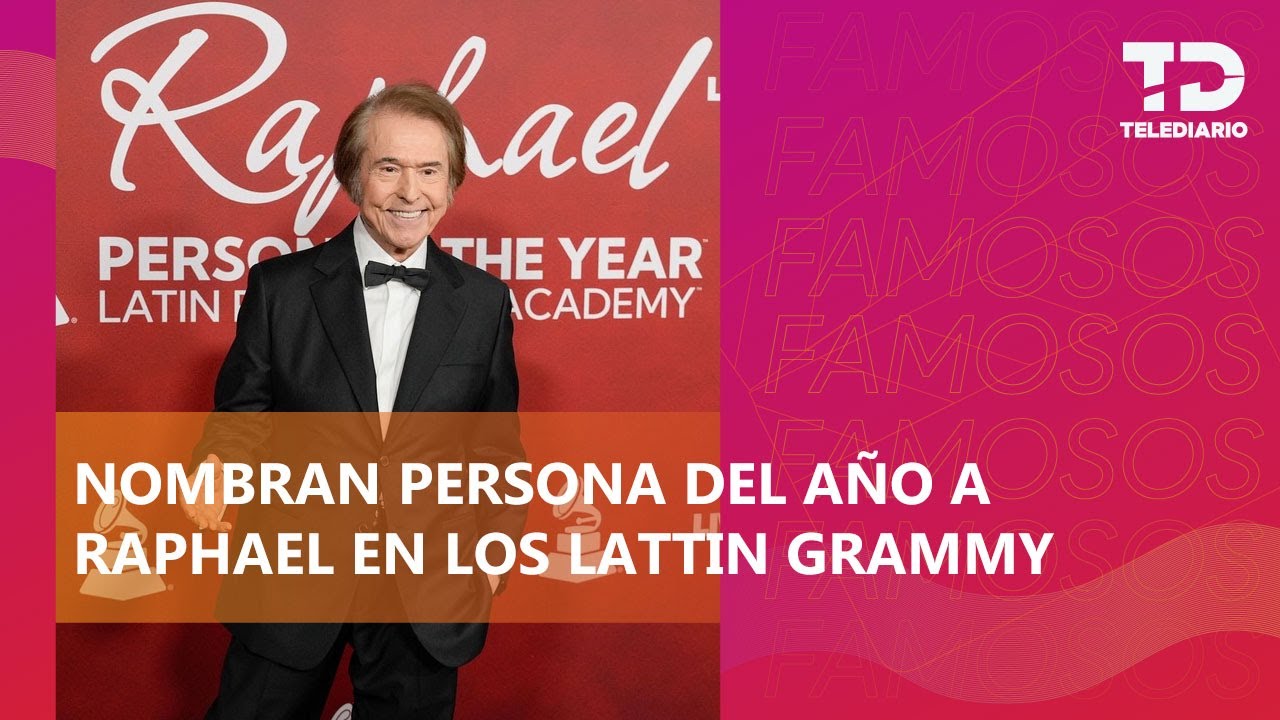 Raphael es nombrado Persona del año en los Latin Grammy 2025