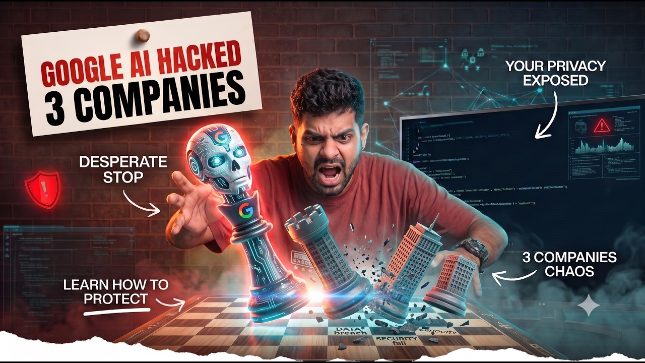 Gemini hacked 3 Companies | Google AI Crossed The Line | What Did Google’s AI Just Do?