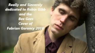 Really and Sincerely   Robin Gibb   Cover of Fabrian Goroncy 2016