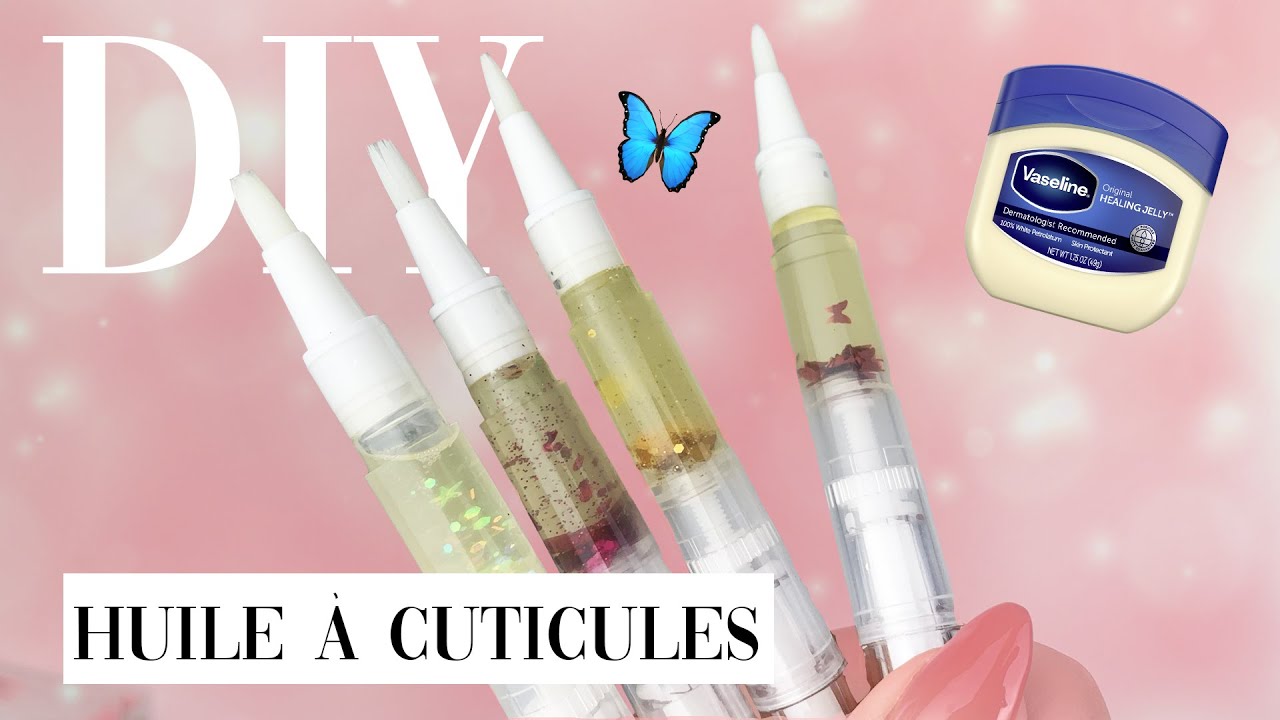 DIY : Fabriquer sa propre huile à cuticules 💅🏻💦