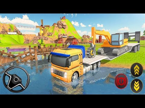 Crazy Heavy Euro Truck Transport Simulator - Android Gameplay