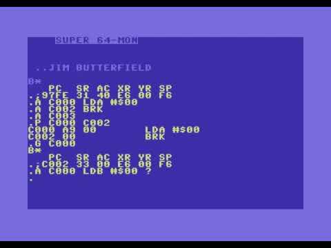 Commodre 64 - Supermon 01