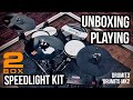 2Box Speedlight Kit Electronic Drums Unboxing & Playing with Drumit3 & Drumit5 MK2
