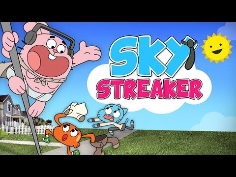 The Amazing World of Gumball - SKY STREAKER [Cartoon Network Games] Video