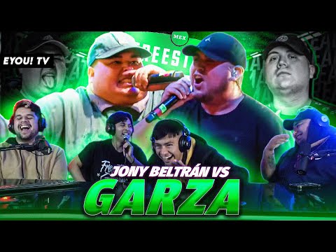 ¿LE QUITARON UN PUNTO A JONY? - Reacción al GARZA vs JONY BELTRÁN - FMS México - EYOU TV