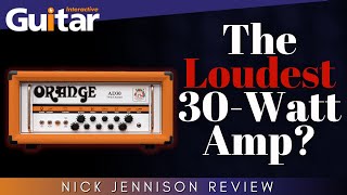 Video thumbnail for Orange AD30 | Review | Nick Jennison by Guitar Interactive Magazine