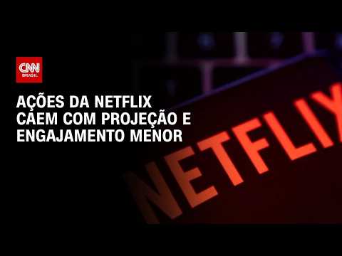 Netflix despenca no mercado financeiro com previsão de lucros fracos | CNN MERCADO