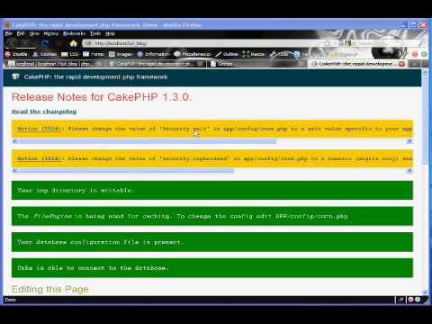 Cakephp Blog Tutorial