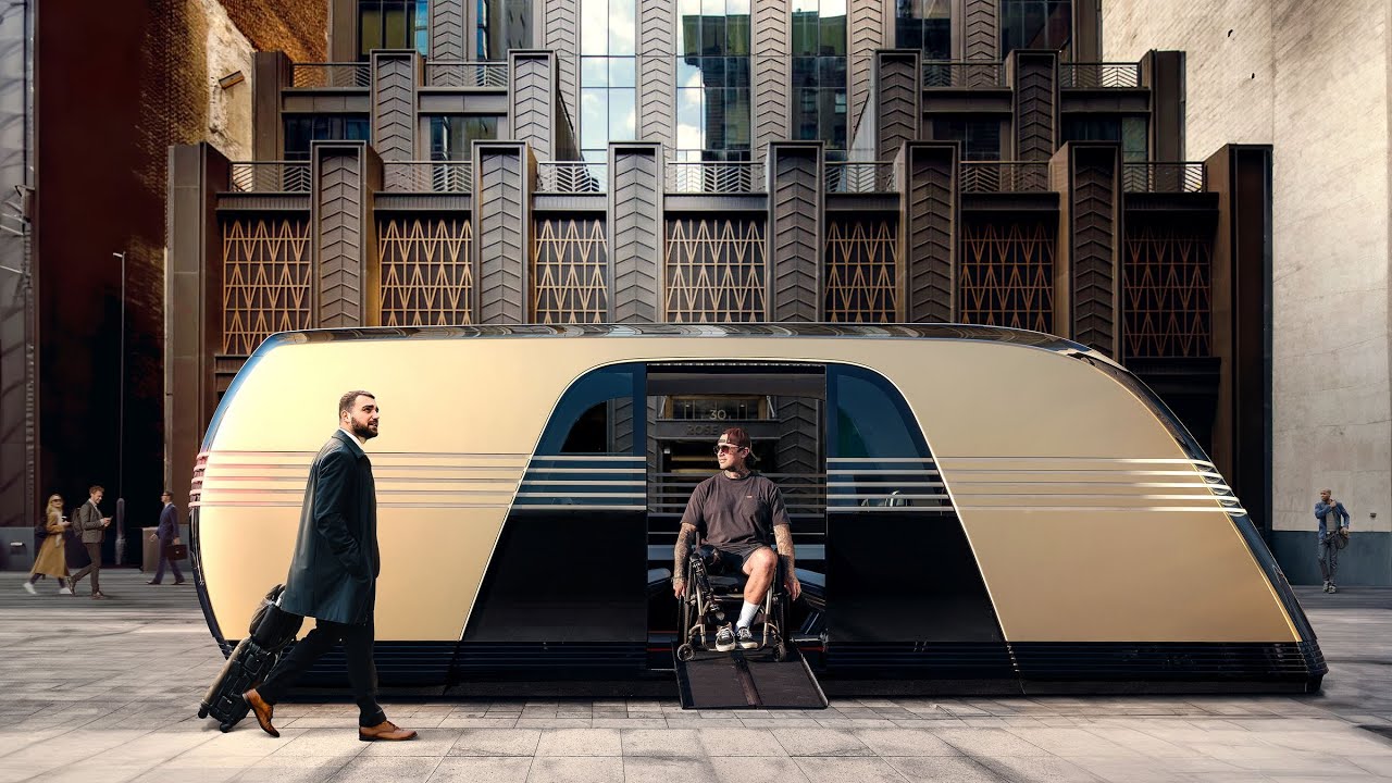 The Future Of Public Transportation || Tesla's Robovan