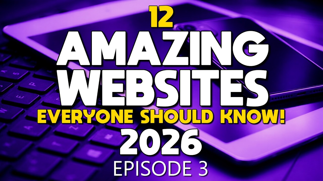 Powerful Websites Everyone Should Know! Episode 3 (2026)