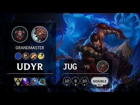 Udyr Jungle vs Graves - EUNE Grandmaster Patch 10.9