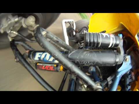 Fox Evol Front Shocks Ride on LTR450