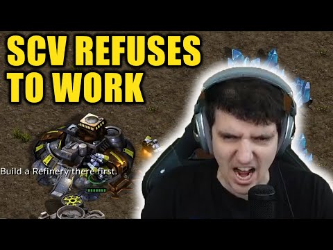 Artosis rages over an SCV not moving to build - Artosis Clips - Starcraft: Remastered Broodwar