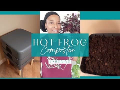 HOT FROG COMPOSTER unboxing . NOT  SPONSORED