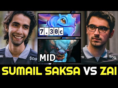 SUMAIL SAKSA vs ZAI — Mid Spirit Breaker vs Octarine Core Puck 7.30c Dota 2