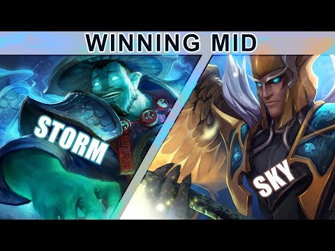 How to Win Mid: Storm Spirit versus Skywrath Mage | Dota 2 Guide