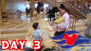 PRINCESS GATHERING & PIRATE NIGHT ON THE DISNEY DREAM 🚢 DISNEY CRUISE LINE VACATION 2024