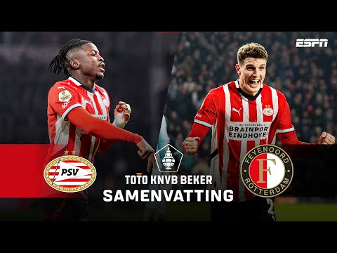 🫡 GUUS TIL doet OUDE CLUB PIJN in BEKERTOPPER 🏆 | Samenvatting PSV - Feyenoord