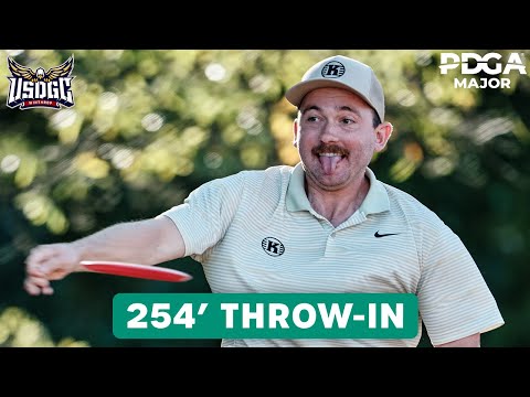 WHAT A PAR | 254' Throw-In From Clay Edwards