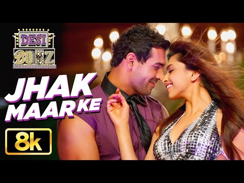 Jhak Maar Ke 8K Video Song | Desi Boyz | John Abraham, Deepika Padukone | Pritam| Neeraj S, Harsh...